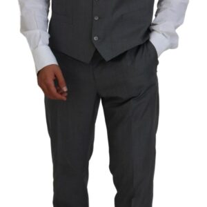 Gray MARTINI 3 Piece Slim Fit Suit