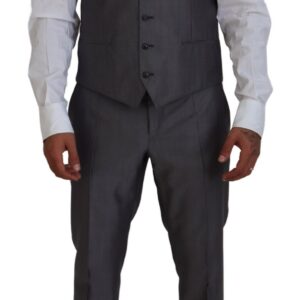 Gray SICILIA 3 Piece Slim Fit Suit