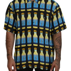 Multicolor Printed Viscose Casual Shirt