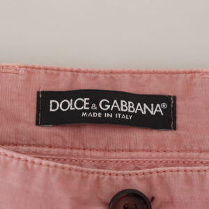 Pink Chinos Cotton Casual Mens Shorts