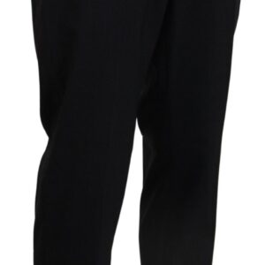 Gray Wool Stretch Dress Formal Slim Fit Pant