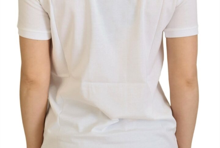 White Cotton DG Loves SUD  T-shirt - Jag Couture London