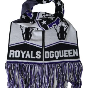 Multicolor Wool DG Queen Wrap Fringe Scarf