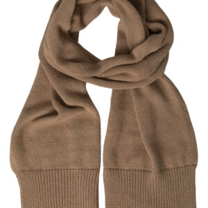 Brown Knitted Camel Wrap Shawl Foulard Scarf