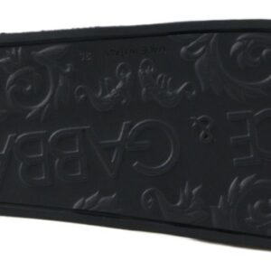 Black Slides Sandals Beach Saint Barth Shoes