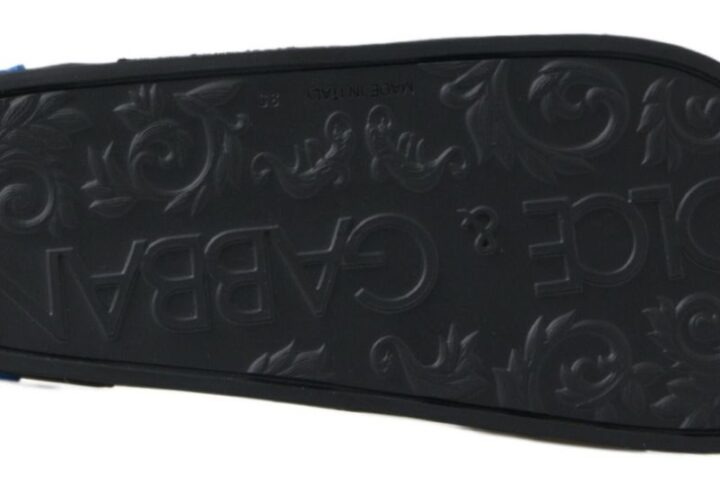 Black Slides Sandals Beach Saint Barth Shoes - Jag Couture London