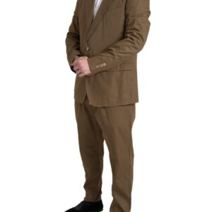 Brown 2 Piece Single Breasted TAORMINA Suit