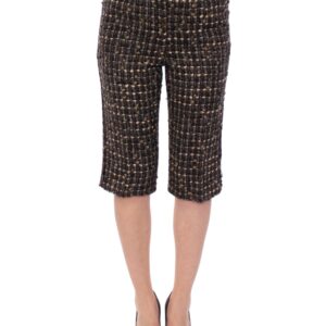 Multicolor Wool Shorts Pants