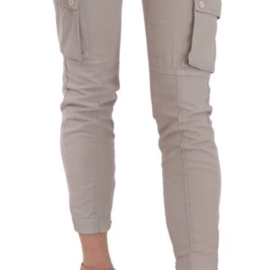 Casual Fitted Khaki Trousers Pants
