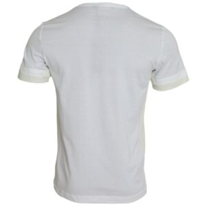 White Cotton Pocket Short Sleeves T-shirt