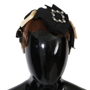 Clear Crystal Brown Hair Headband