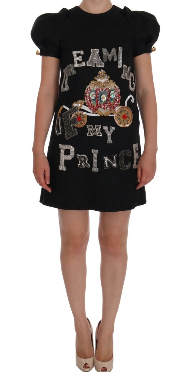 Gray Crystal “Dreaming of My Prince” Dress