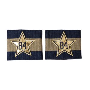 Black Gold Logo Star 84 Viscose Wristband