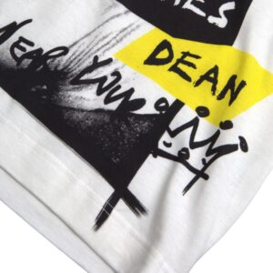 White Graphic Cotton Short Sleeves Men T-shirt