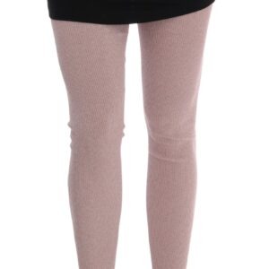 Pink Stretch Waist Tights Stockings