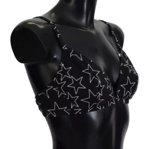 Black Millennials Star Non Wire Cotton Bra Underwear
