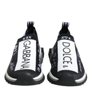 Black White Sorrento Low Top Sneakers Shoes