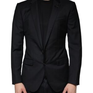 Black MARTINI Bee Single Breasted Blazer