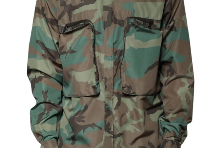 Multicolor Camouflage Button Down Shirt - Jag Couture London