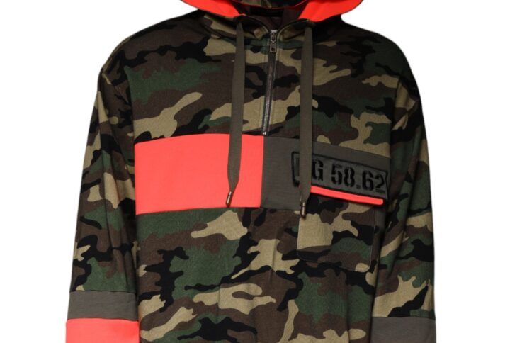 Multicolor Camouflage Hooded Men Sweatshirt Sweater | Jag Couture London – New York