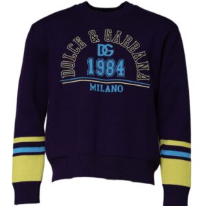 Blue 1984 Milano CrewNeck Sweatshirt Sweater