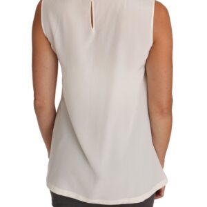 White Silk Crystal Sequined Fairy T-shirt