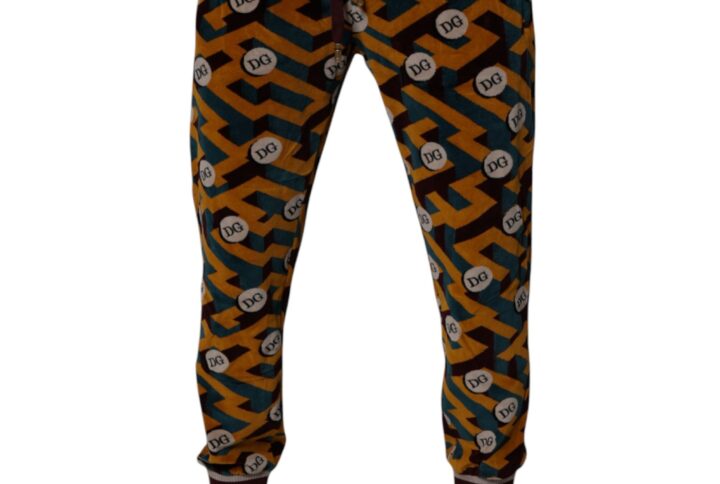 Multicolor Logo Monogram Jogger Sweatpants Pants | Jag Couture London – New York