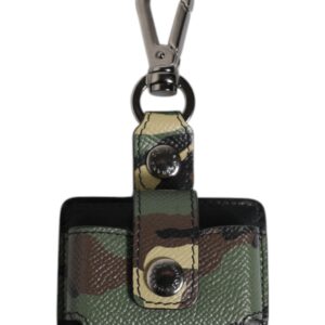 Multicolor Camouflage Leather Airpods Case