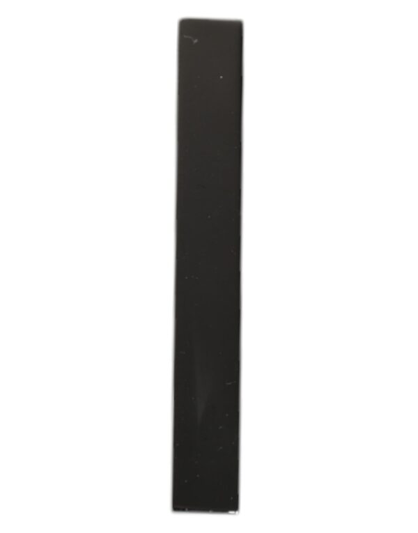 Black Tone Brass Logo Branded Tie Clip Bar