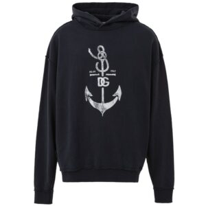 Blue Cotton Sweatshirt
