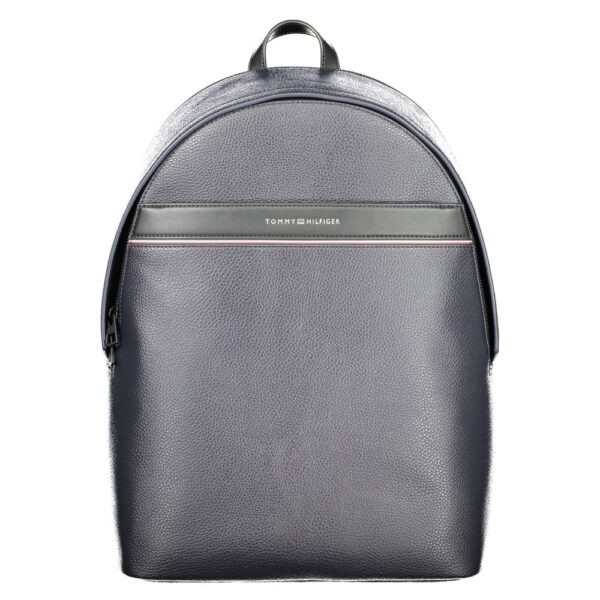 Blue Polyurethane Men’s Backpack