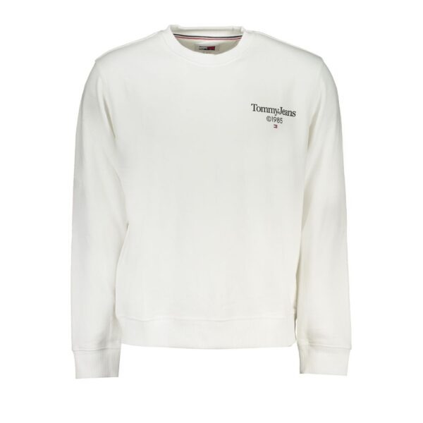 White Cotton Men’s Sweatshirt