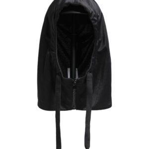 Black Polyester Whole Head Wrap Hat