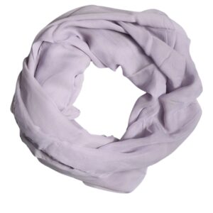 Purple Silk Rectangle Wrap Shawl Scarf