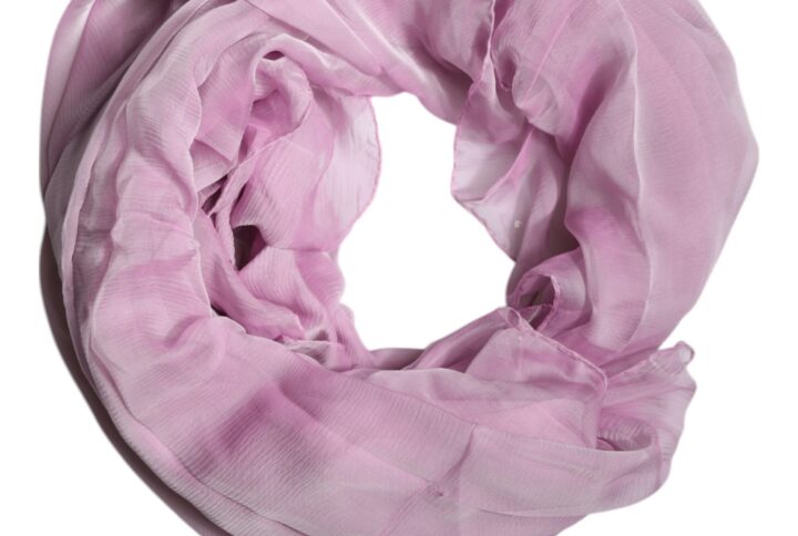 Pink Silk Rectangle Women Wrap Shawl Scarf | Jag Couture London – New York