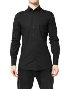 Black GOLD Cotton Dress Formal Shirt