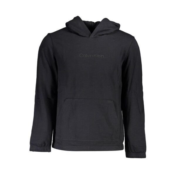 Black Cotton Men’s Sweatshirt