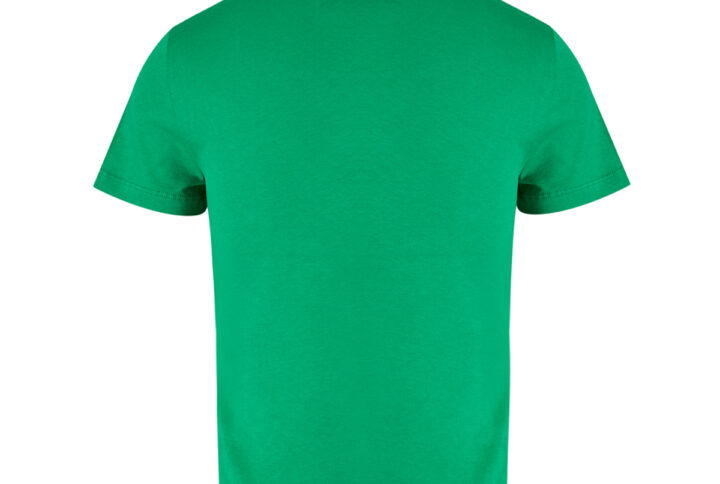 Green Cotton Logo T-Shirt