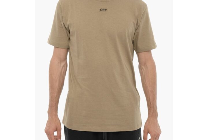 Slim Fit Crew-neck T-Shirt with Embroidered Logo