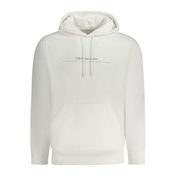 White Cotton Men’s Sweatshirt