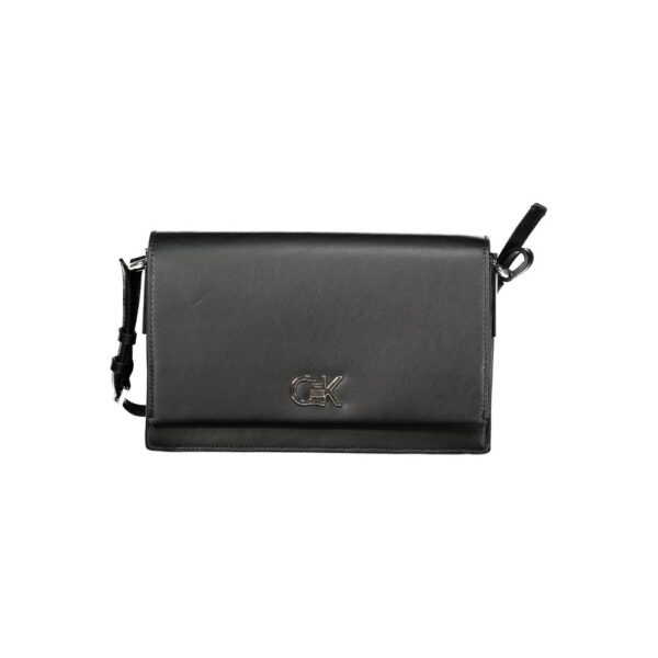 Black Polyester Women’s Bag