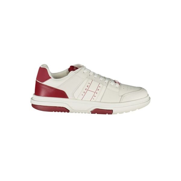 Red Polyurethane Men’s Sneaker