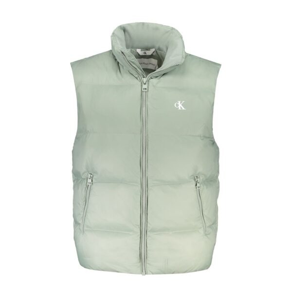 Green Polyamide Men Jacket