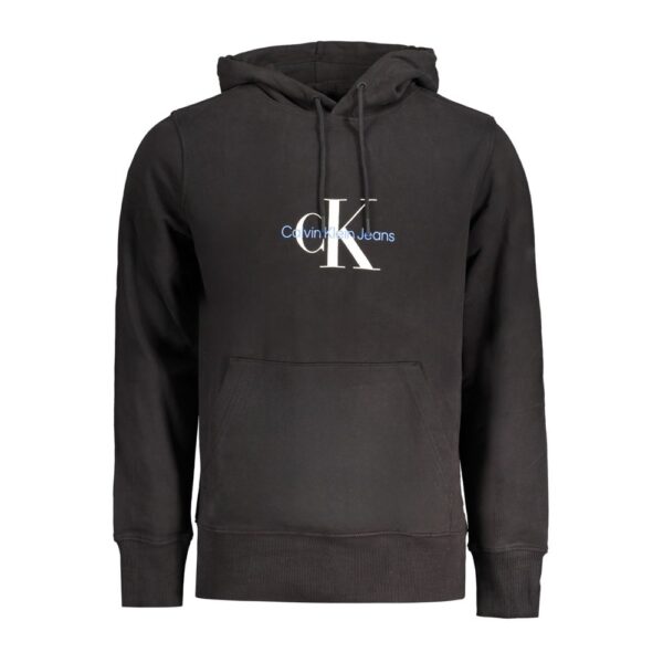 Black Cotton Men’s Sweatshirt