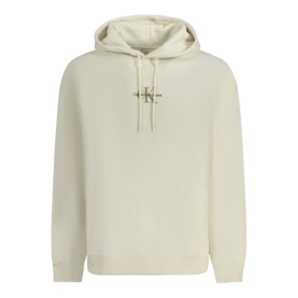 White Cotton Men’s Hoodie
