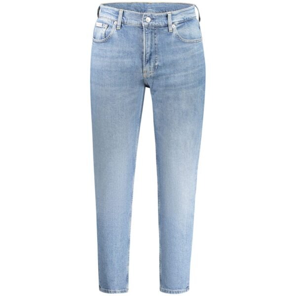 Blue Cotton Men’s Jeans