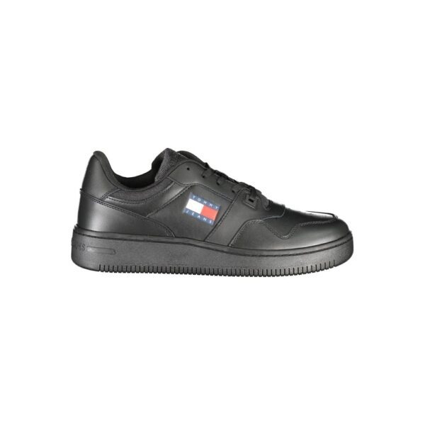 Black Leather Men’s Sneaker