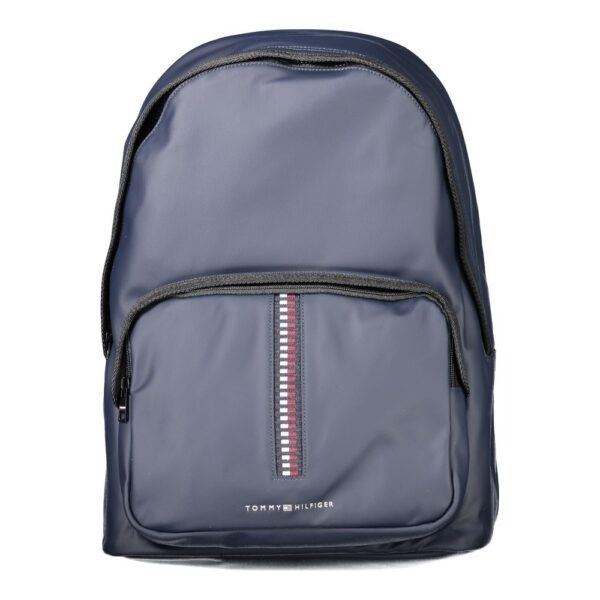 Blue Polyurethane Men’s Backpack