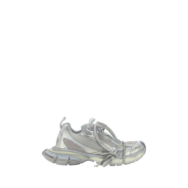 Gray Polyethylene Chunky Sneakers