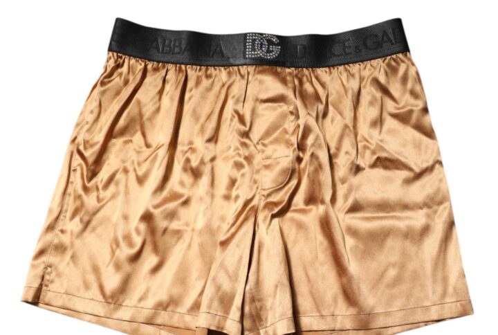 Beige Men Regular Boxer Eye Mask Set Underwear